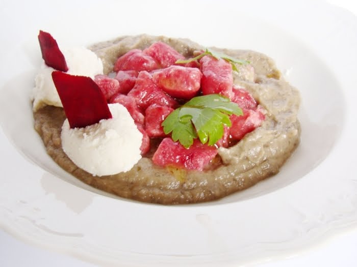 gnocchi e rape rosse