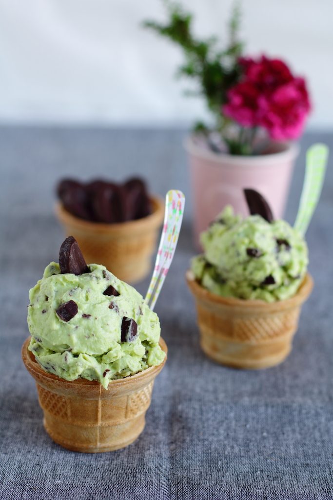 ice cream avocado
