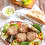 Polpette di topinambur e salsiccia