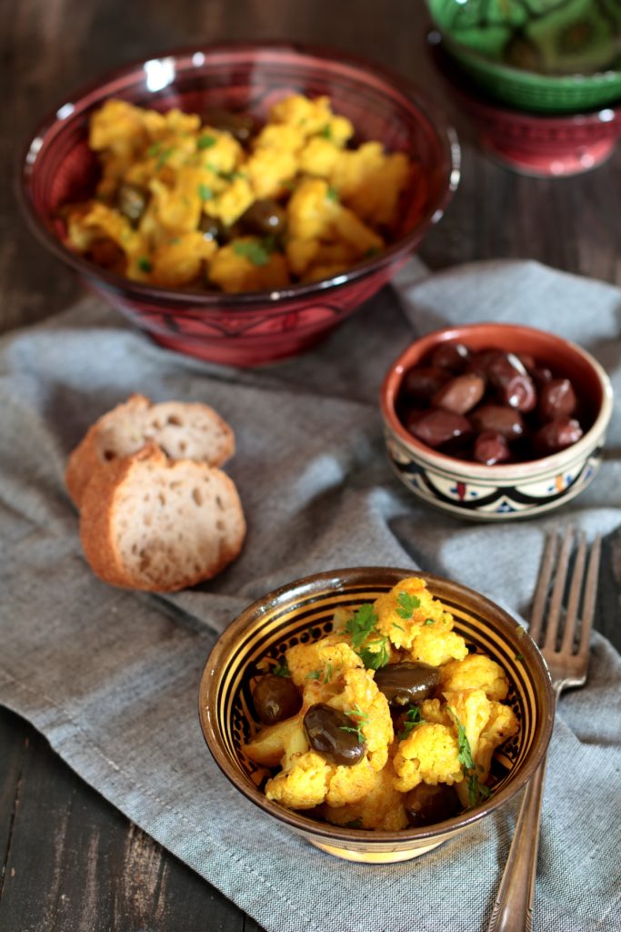 Cavolfiore con limone in conserva