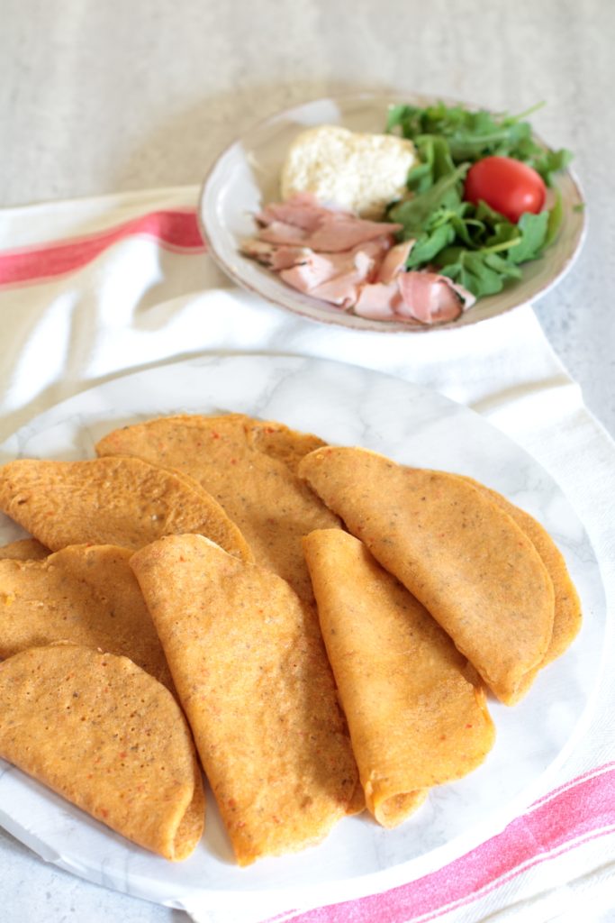 Crepes di quinoa al pomodoro